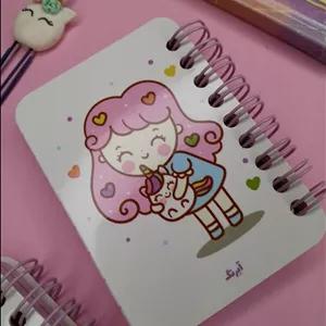 میکرونوت ۸۰ برگ دختر و یونیکورن آبرنگ