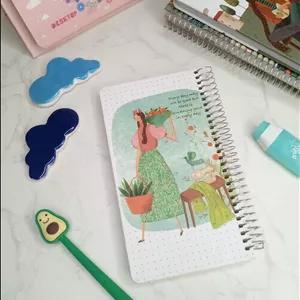 دفتر یادداشت سیمی پالتویی جلد سخت مستر‌نوت