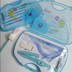 پرگار اتودی همراه با نوک یدک و ست خط‌کش