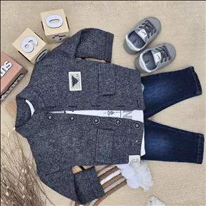 ست لباس سه تکه پسرانه ترک کد 5476