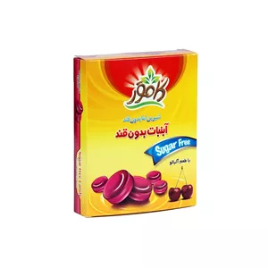 آبنبات بدون قند با طعم آلبالو کامور 130 گرمی