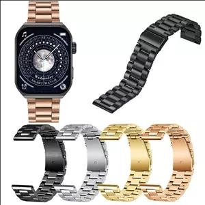 بند استیل طرح رولکس مدل Rolex Band 5Bead مناسب برای ساعت Kieslect Ks3 سایز 22 میلی متر