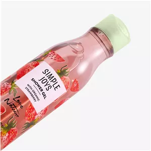 ژل دوش Simple Joys با توت‌فرنگی ارگانیک – Love Nature - اوریفلیم