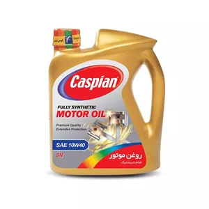 روغن موتور کاسپین ۱۰W40 SN حجم ۴ لیتر تمام سنتتیک