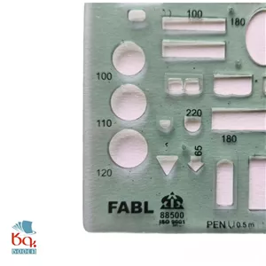 شابلون مبلمان 1:100 فابل