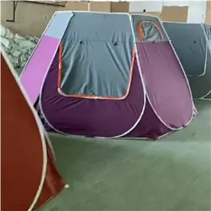 چادر مسافرتی 18 نفره ضد آب شش ضلعی سایه بان دار جنس برنو برزنتی
