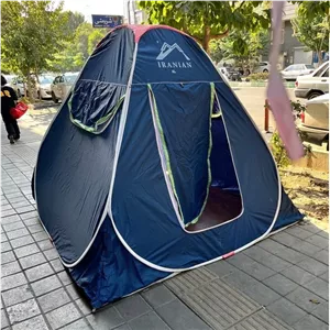 چادر مسافرتی ۶ نفره تاشو فنری با جنس برنو و کفی ضخیم