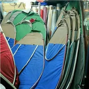 چادر مسافرتی ۸ نفره مدل فنری شمعی