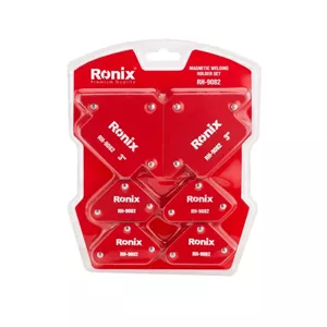 ست گونیا مغناطیسی جوشکاری رونیکس 6عددی 4عدد مینی 2عدد 3اینچ مدل RH-9082