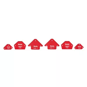 ست گونیا مغناطیسی جوشکاری رونیکس 6عددی2عدد مینی 2عدد 3اینچ 2عدد شش ضلعی مدل RH-9083