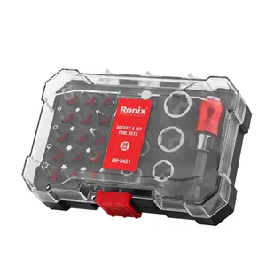 ست سری پیچ گوشتی و سری بکس رونیکس 29عددی مدل RH-5451