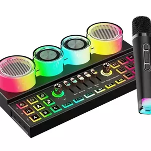 میکسر صدا و اسپیکر پرودو مدل Soundtec Audiolink Multi-Platform Audio Mixer and Speaker PD-ST21MIX