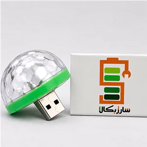 رقص نور 4وات مجیک بال به همراه تبدیل OTG