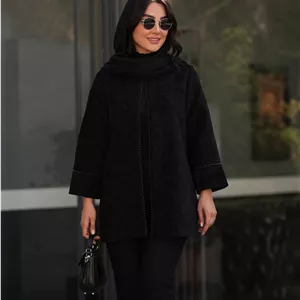 مانتو مخمل جودون مدل نیروانا