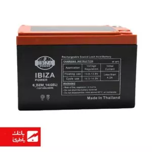 باتری سیلد اسید ژل ایبیزا 14 آمپرساعت 12V
