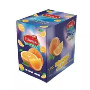 پودر شربت فوری پرتقال فلونیا - بسته 24 عددی - 24 بسته (قیمت عمده)
