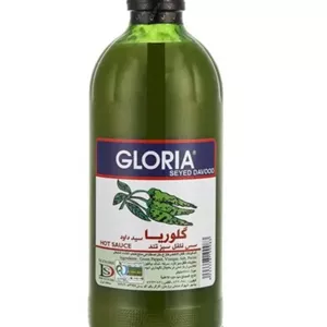 سس فلفل سبز تند گلوریا  - 500 گرم - 12 عدد سس (قیمت عمده)