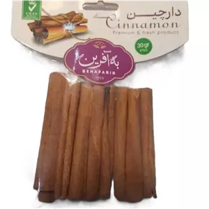 چوب دارچین بسته بندی به آفرین - 30 گرم - 10 بسته (قیمت اقتصادی)