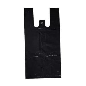 کیسه زباله مشکی دسته دار سایز 40*30 - 5 کیلوگرم - 25 کیلوگرم (قیمت عمده)