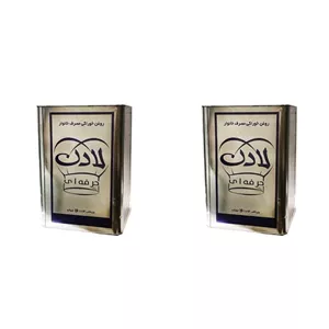 روغن جامد خوراکی مصرف خانوار لادن - 4 حلب (قیمت عمده)
