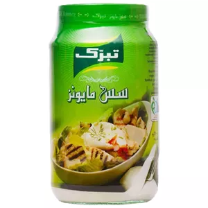 سس مایونز تبرک - 900 گرم - 9 عدد سس (قیمت عمده)