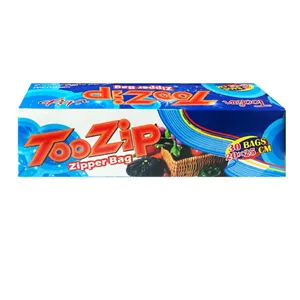کیسه زیپ دار طوفان سایز 25*20 دوقفل بسته 30 عددی  - 4 کیلوگرم (قیمت عمده)
