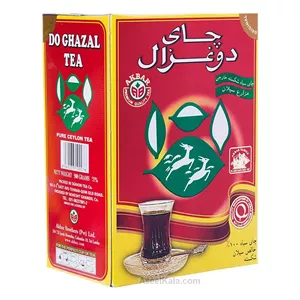 چای سیاه ساده شکسته دو غزال - 500 گرم
