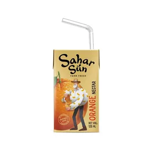 آبمیوه پرتقال سحر سان 125 میل - 27 عددی - 2 کارتن آبمیوه (قیمت اقتصادی)