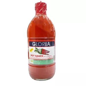 سس فلفل قرمز تند گلوریا  - 500 گرم - 12 عدد سس (قیمت عمده)