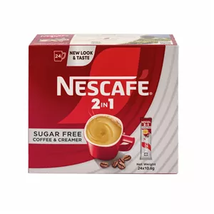 کافی میکس بدون قند 2 در 1 رژیمی نسکافه - 10 گرم بسته 24 عددی - 12 بسته (قیمت عمده)