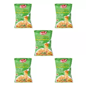 نودل با طعم سبزیجات الیت - 75 گرم - 8 بسته 5 عددی (قیمت عمده)