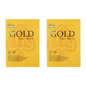 کاغذ A5 گلد 80 گرم - 5 بسته (قیمت عمده)