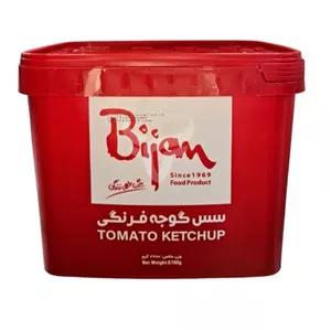 سس کچاپ دبه ای بیژن - 8 کیلوگرم - 4 دبه سس (قیمت عمده)