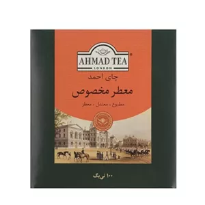 چای کیسه‌ای معطر مخصوص احمد - 200 گرم بسته 100 عددی