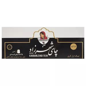چای کیسه ای مدل ارل گری شهرزاد