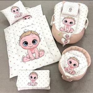 ست رختخواب نوزادی تشک گارددار بالش فرمدهی تشک لحاف بالش مسافرتی آغوشی تشکچه تعویض