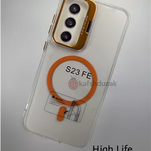 کاور مگ سیف دار برند unique case  براکت دار گوشی سامسونگ S23 fe