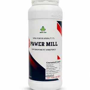 کود مایع کامل پاور میل (Power Mill) – NPK 7-7-7آمینواسید – حجم 1 لیتر