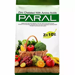 کود روی پَرال PARAL – Zinc Chelated With Amino Acids