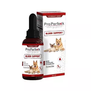 قطره مکمل خون ساز سگ و گربه پروپرفک Properfeck Blood Support