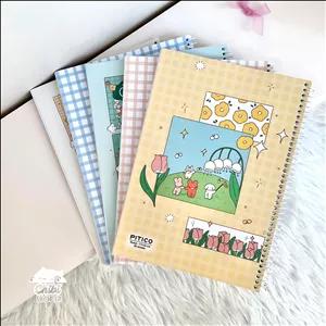 دفتر 80 برگ خطدار فانتزی پیتیکو