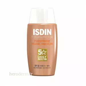 ضد آفتاب مجیک  فیوژن واتر رنگ مدیوم ( MEDIUM) ایزدین SPF50