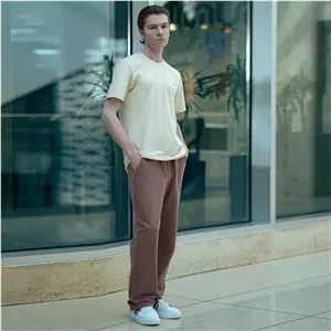ست تیشرت وشلوار راسته مردانه_کد:2230