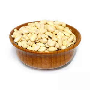 بادام زمینی پوست کنده خام