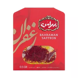 زعفران سرگل کارتی نیم گرم بهرامن