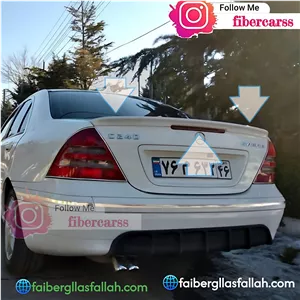 بال صندوق بنز c240 اتاق 203 رنگ شده