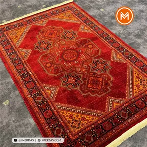 فرش گبه کد 2817 زمینه تمام رنگ