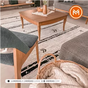 فرش مراکشی اختصاصی کد 41303 زمینه کرم