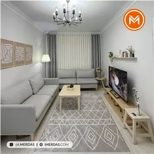 فرش مراکشی اختصاصی کد 41307 زمینه بژ