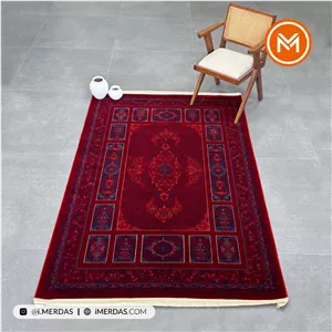 فرش گبه کتیبه LSK زمینه تمام رنگ